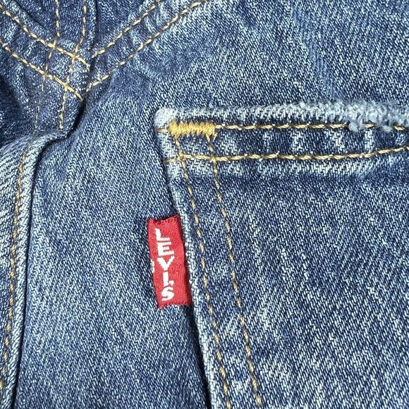 Levi's Premium Jeans 70's High Rise Flare Leg Women’s 29 x 32 Medium Blue Wash - Picture 10 of 15